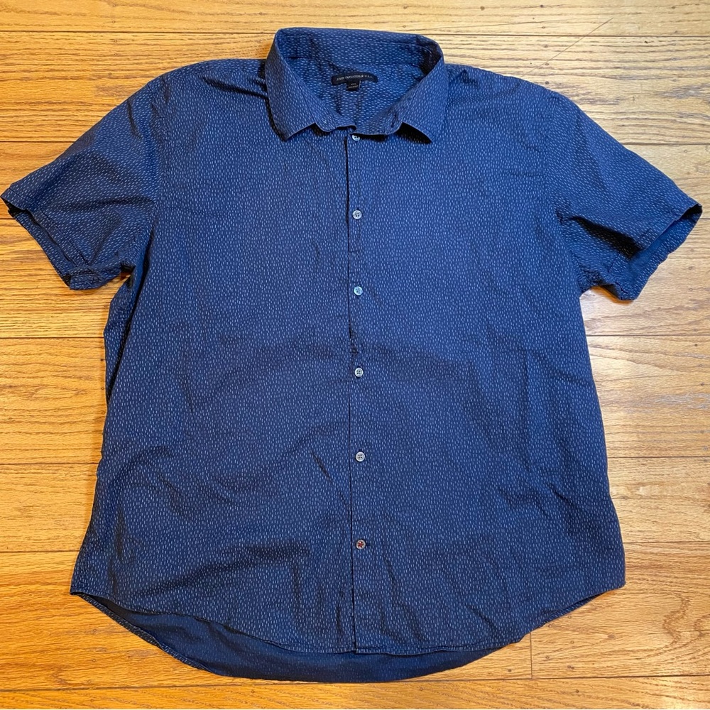 John Varvatos USA Short Sleeve Button up shirt size XXL